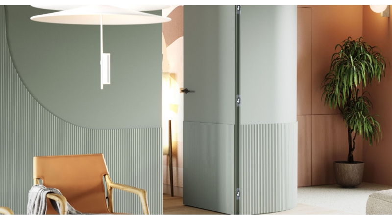 Drzwi ukryte w ścianie – elegancja i funkcjonalność w T