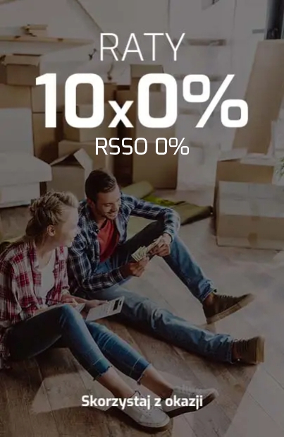 Raty 10 razy 0%