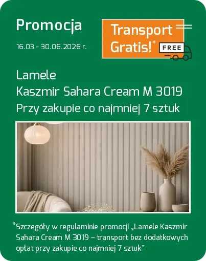 Lamele Kaszmir Kremowe