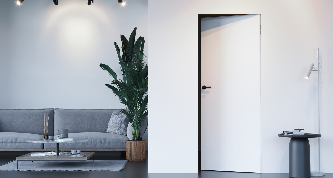 porta hide drzwi ukryte białe