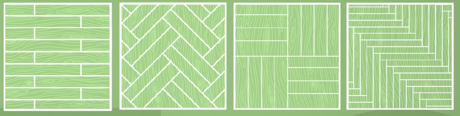 nietypowe ułożenie wzoru jodła