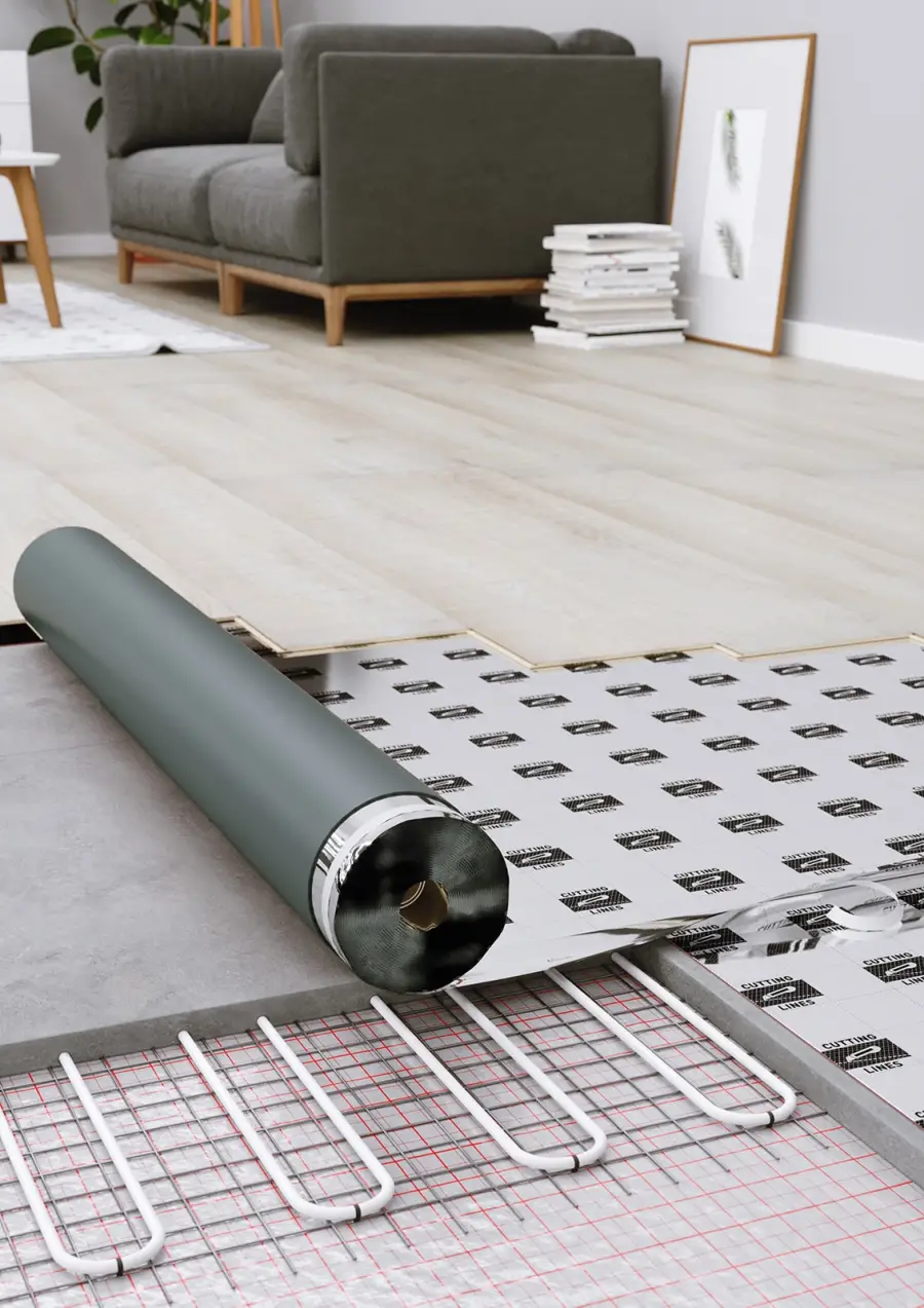 podkład multiportec absolut na ogrzewanie podłogowe wodne