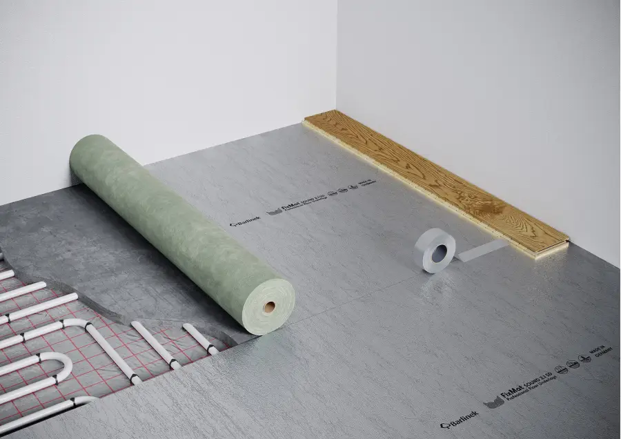 podkład ze zintegrowaną folią paroizolacyjną