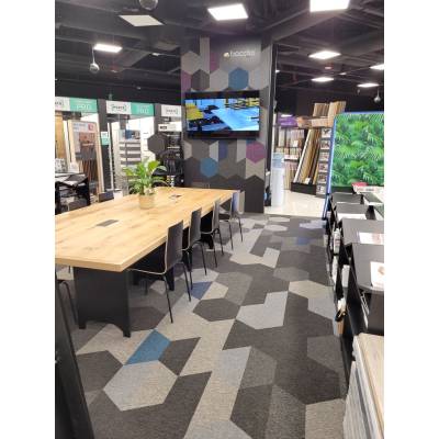 Wykładzina Dywanowa Mevia 50x50 Ciemnoszara 2203MEVIA Klasa 32 5.9 mm
