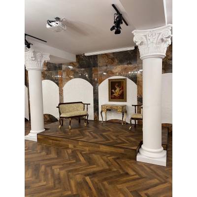 Panele winylowe LVT Jodełka Del Monte Walnut Klasa 33 6 mm, EVCC45X-0525-4V-05TE-006