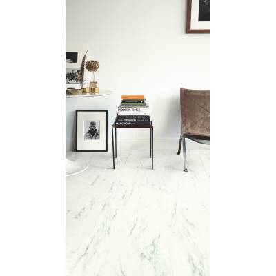Panele Winylowe LVT Marmur Carrara biel AMCL40136 Klasa 32 4.5 mm