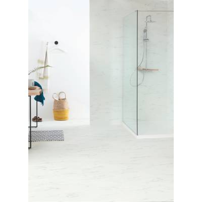 Panele Winylowe LVT Marmur Carrara biel AMCL40136 Klasa 32 4.5 mm