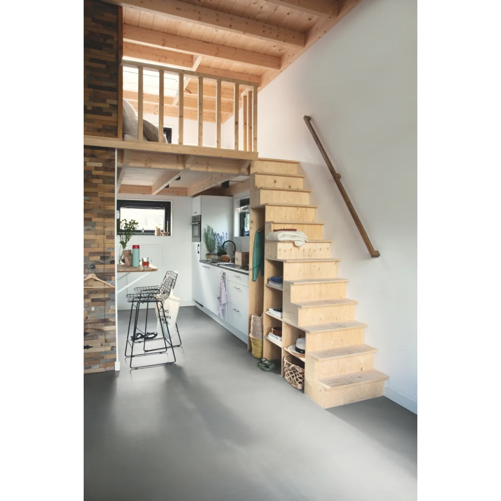 Panele Winylowe LVT Minimalistyczny Jasno szary AMCP40139 Klasa 33 4.5 mm TAK