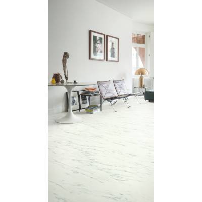Panele Winylowe LVT Marmur Carrara biel AMCP40136 Klasa 33 4.5 mm