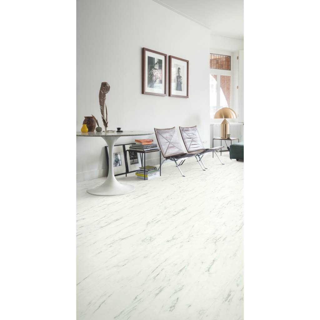 Panele Winylowe LVT Marmur Carrara biel AMGP40136 Klasa 33 2.5 mm