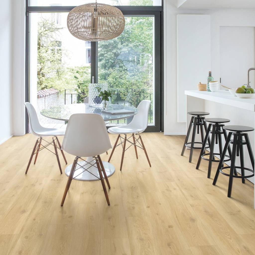 Panele Winylowe LVT Dąb Dryfujący Beżowy BACL40018 Klasa 32 4.5 mm