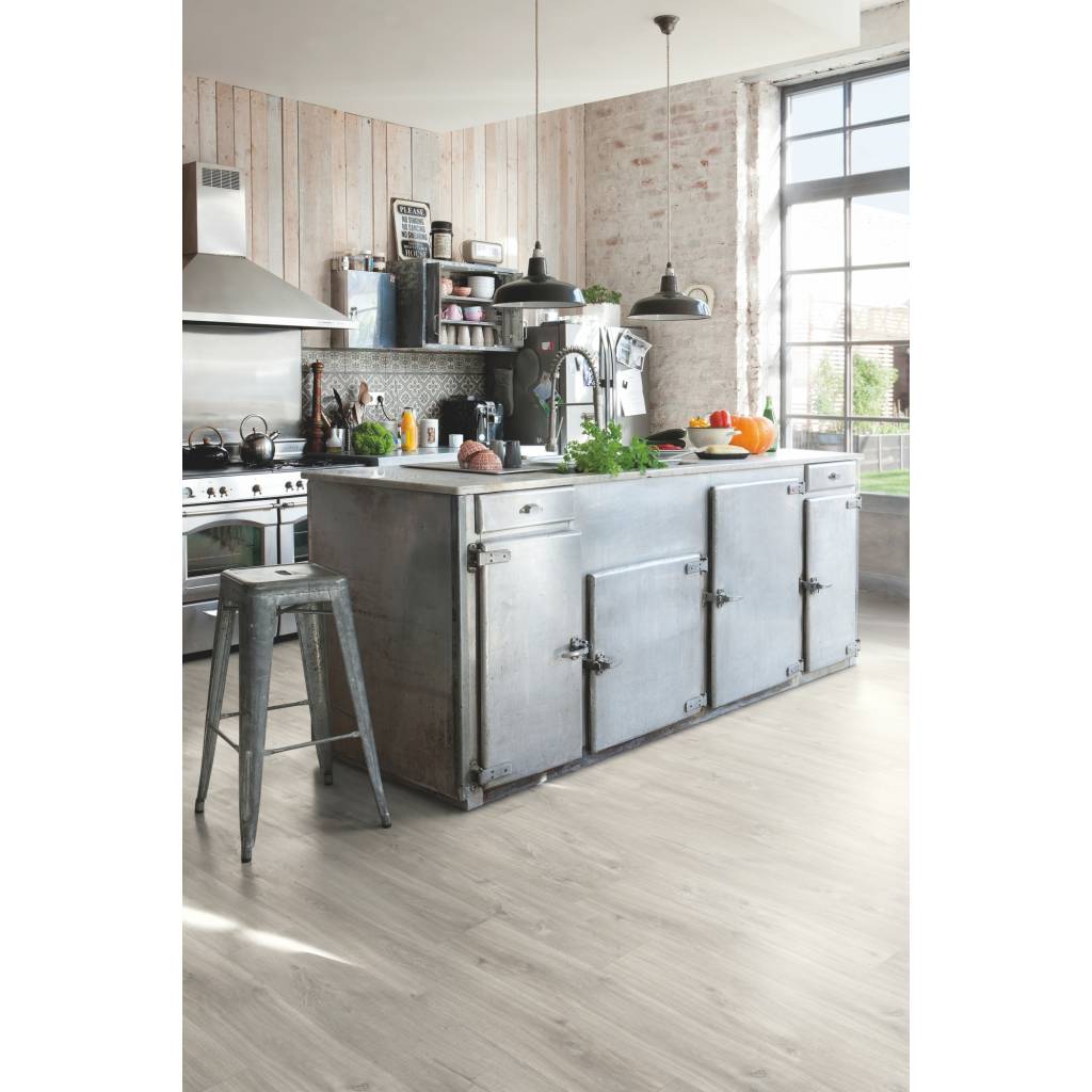Panele Winylowe LVT Dąb Canyon Szary ze śladami cięcia piłą BACL40030 Klasa 32 5 mm