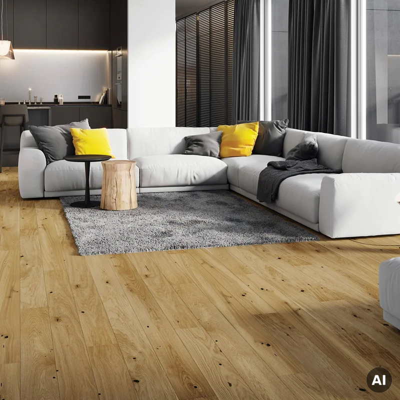Podłoga drewniana Dąb Raisins Medio 14 mm, 1WG000774