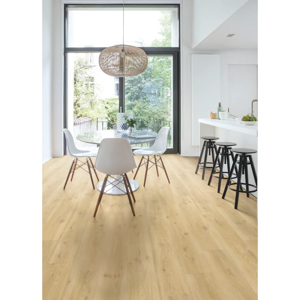 Panele Winylowe LVT Dąb Dryfujący Beżowy BAGP40018 Klasa 33 2.5 mm TAK
