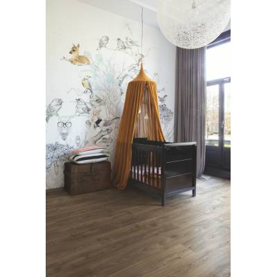 Panele Winylowe SPC LVT Dąb Wiejski Ciemnobrązowy BACP40027 Klasa 33 4.5 mm