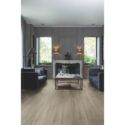 Panele Winylowe LVT Dąb Jedwabny Szarobrązowy BAGP40053 Klasa 33 2.5 mm
