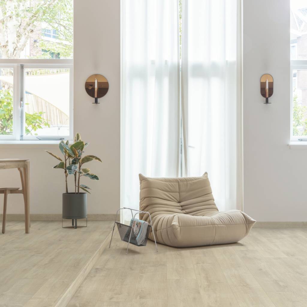 Panele Winylowe LVT Dąb Aksamitny Beżowy BAGP40158 Klasa 33 2.5 mm