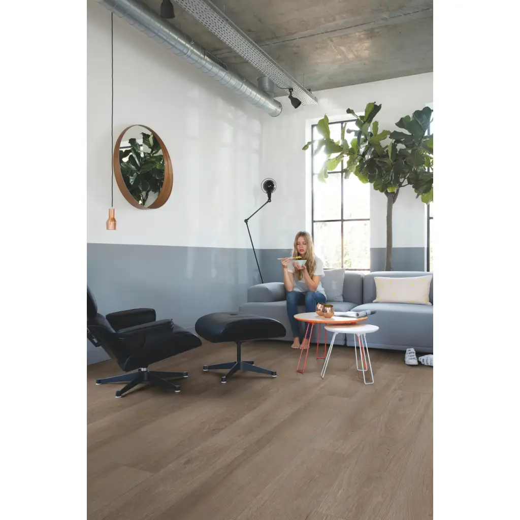 Panele Winylowe LVT Dąb Winny Brązowy PUCP40078 Klasa 33 4.5 mm TAK