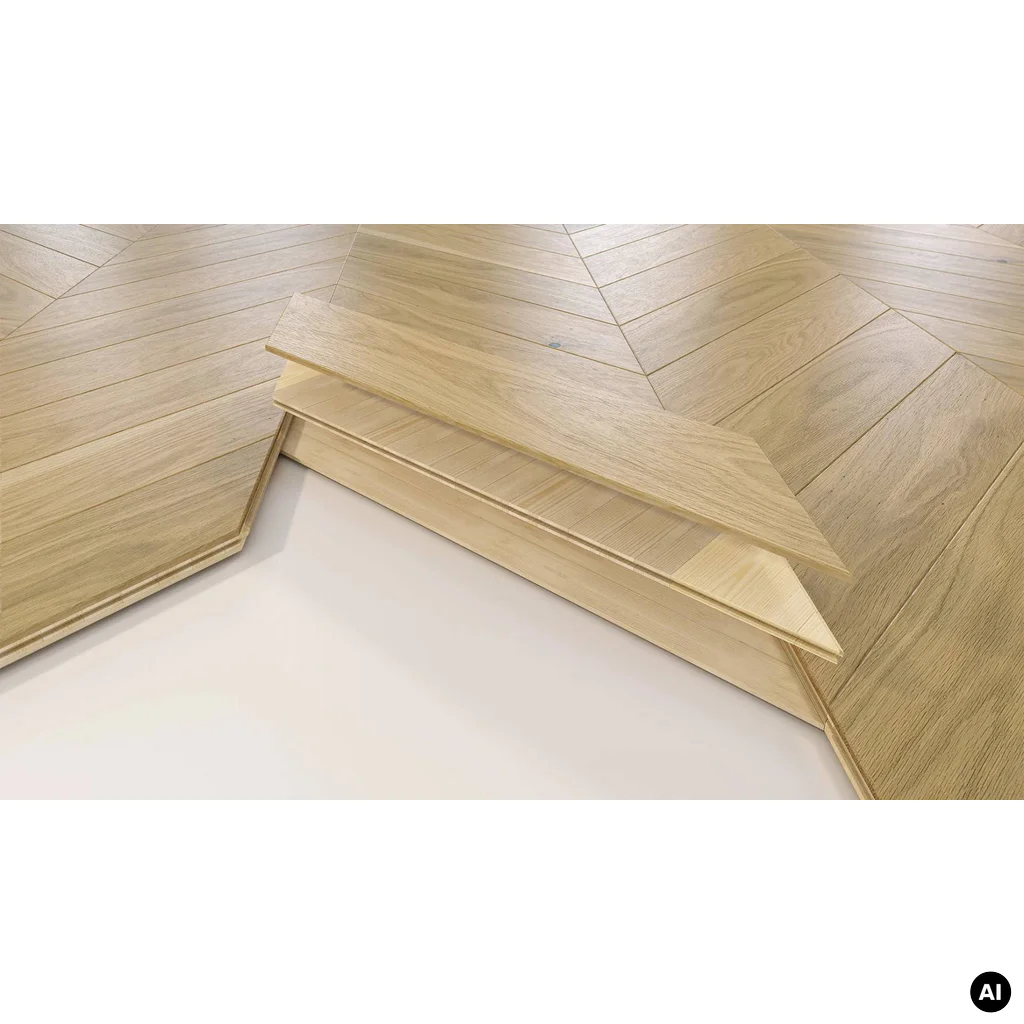 Podłoga drewniana Dąb Caramel Jodła Francuska 14 mm, 1WV000001