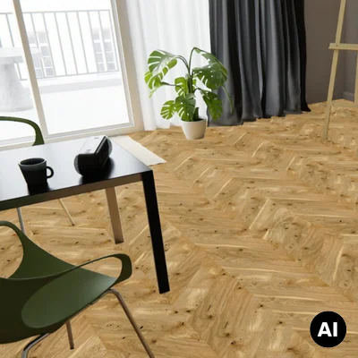 Podłoga drewniana Dąb Raisins Jodła Francuska 14 mm, 1WV000003