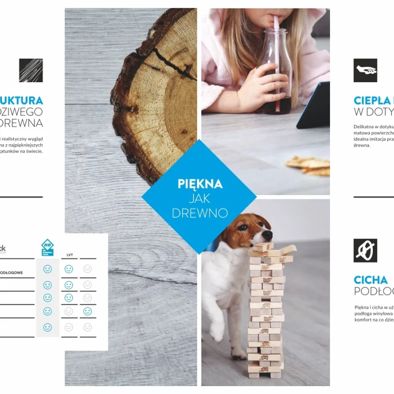Panele Winylowe SPC LVT Dąb Scandinavian CBC 41022 Klasa 32