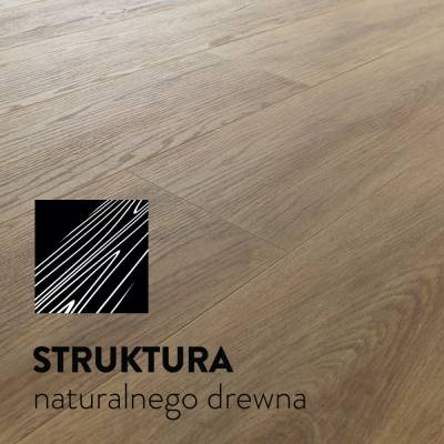 Panele Winylowe LVT Dąb Sierra CA154 Klasa 33 5 mm