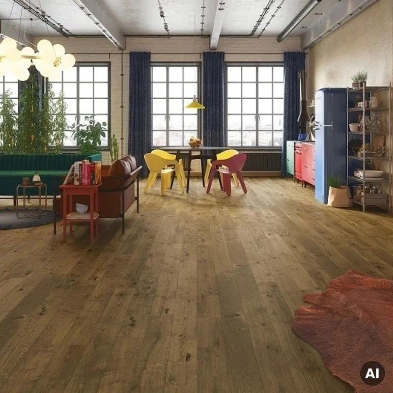 Podłoga drewniana Dąb Bonet Medio 14 mm, 1WG000792