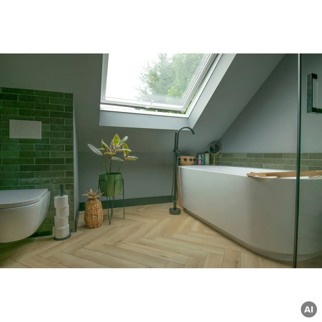 Panele Winylowe SPC LVT Yukon Herringbone Mistral 5 mm Klasa 33, YUK HB-2631-IB