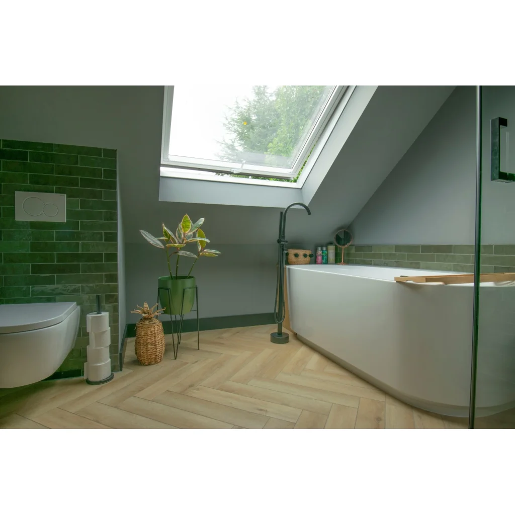 Panele Winylowe SPC LVT Yukon Herringbone Mistral YUK HB-2631-IB Klasa 33 5 mm