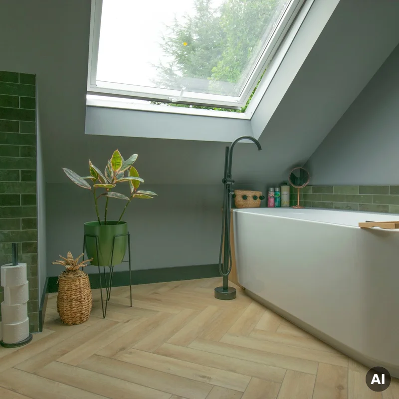 Panele Winylowe SPC LVT Yukon Herringbone Mistral 5 mm Klasa