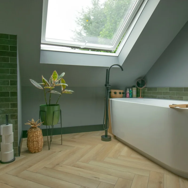 Panele Winylowe SPC LVT Yukon Herringbone Mistral YUK HB-263