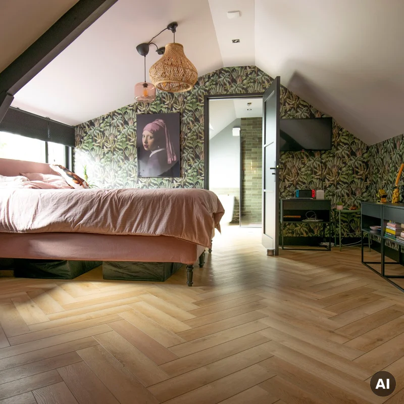 Panele Winylowe SPC LVT Yukon Herringbone Mistral 5 mm Klasa