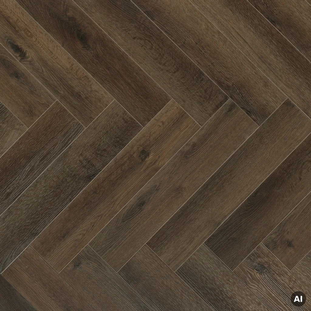 Panele Winylowe SPC LVT Yukon Herringbone Tan 5 mm Klasa 33, YUK HB 2621-IB