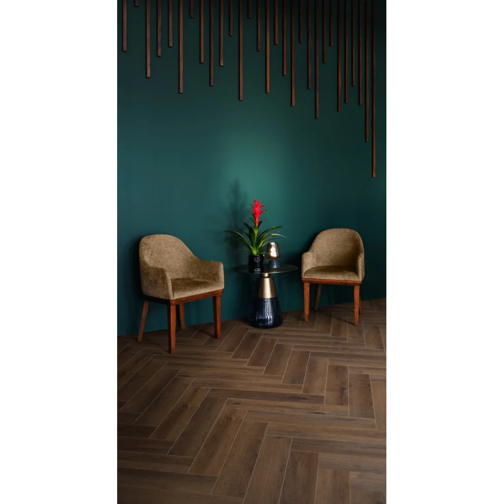Panele Winylowe SPC LVT Yukon Herringbone Tan YUK HB 2621-IB Klasa 33 5 mm