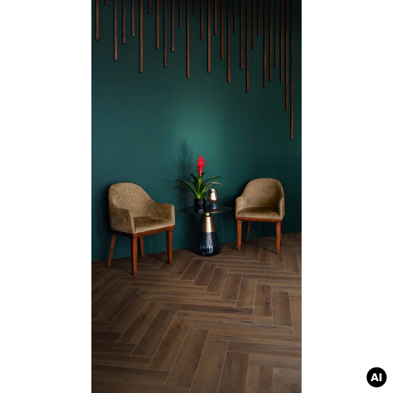 Panele Winylowe SPC LVT Yukon Herringbone Tan YUK HB 2621-IB