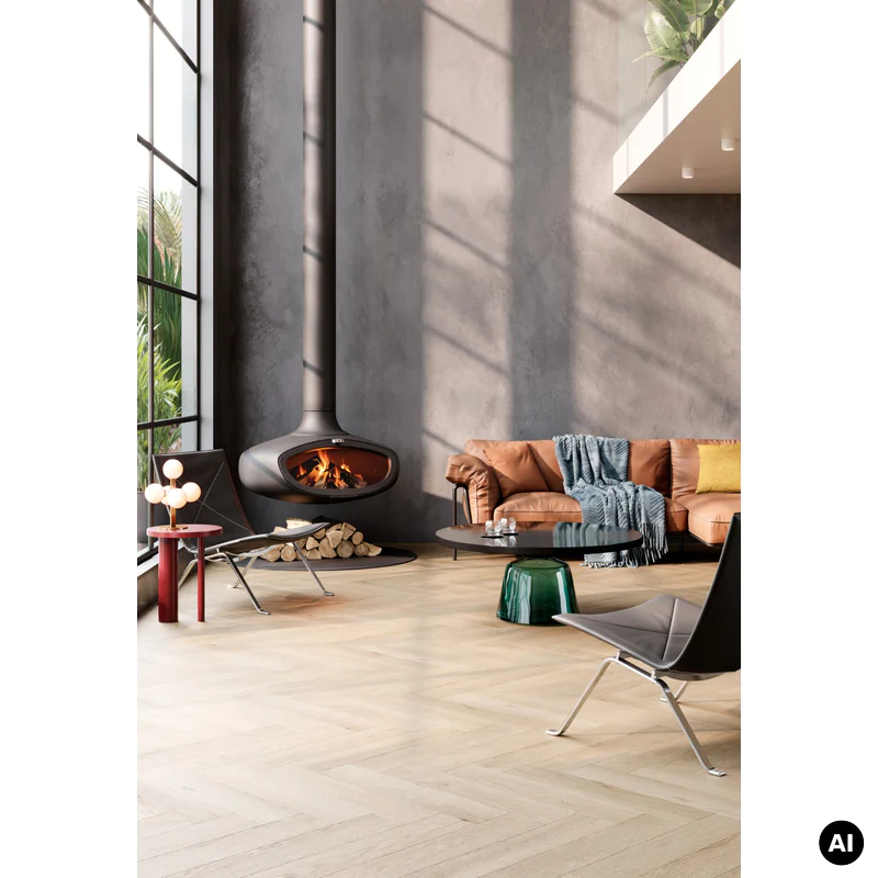 Panele Winylowe SPC LVT Sava Herringbone Sand SAV HB-2253-IB