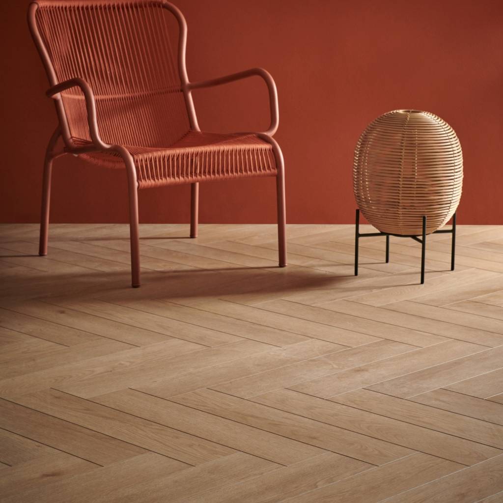 Panele Winylowe SPC LVT Sava Herringbone Sand SAV HB-2253-IB Klasa 33 5 mm