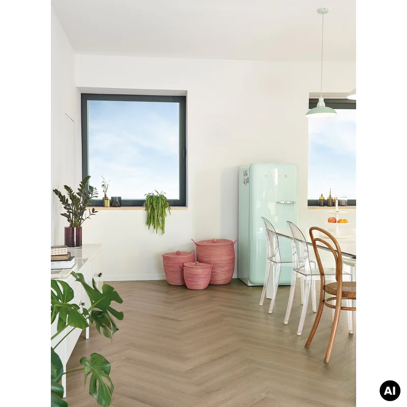 Panele Winylowe SPC LVT Sava Herringbone Almond SAV HB-2254-
