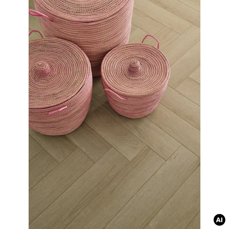 Panele Winylowe SPC LVT Sava Herringbone Almond SAV HB-2254-
