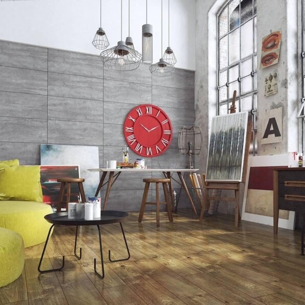 Panele ścienne Kwarc Beton Silver Stone D3274