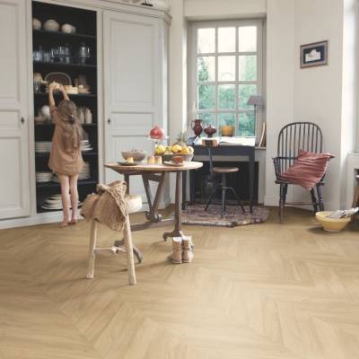 Panele Podłogowe Dąb Chevron Medium IPA4160 AC4 8 mm