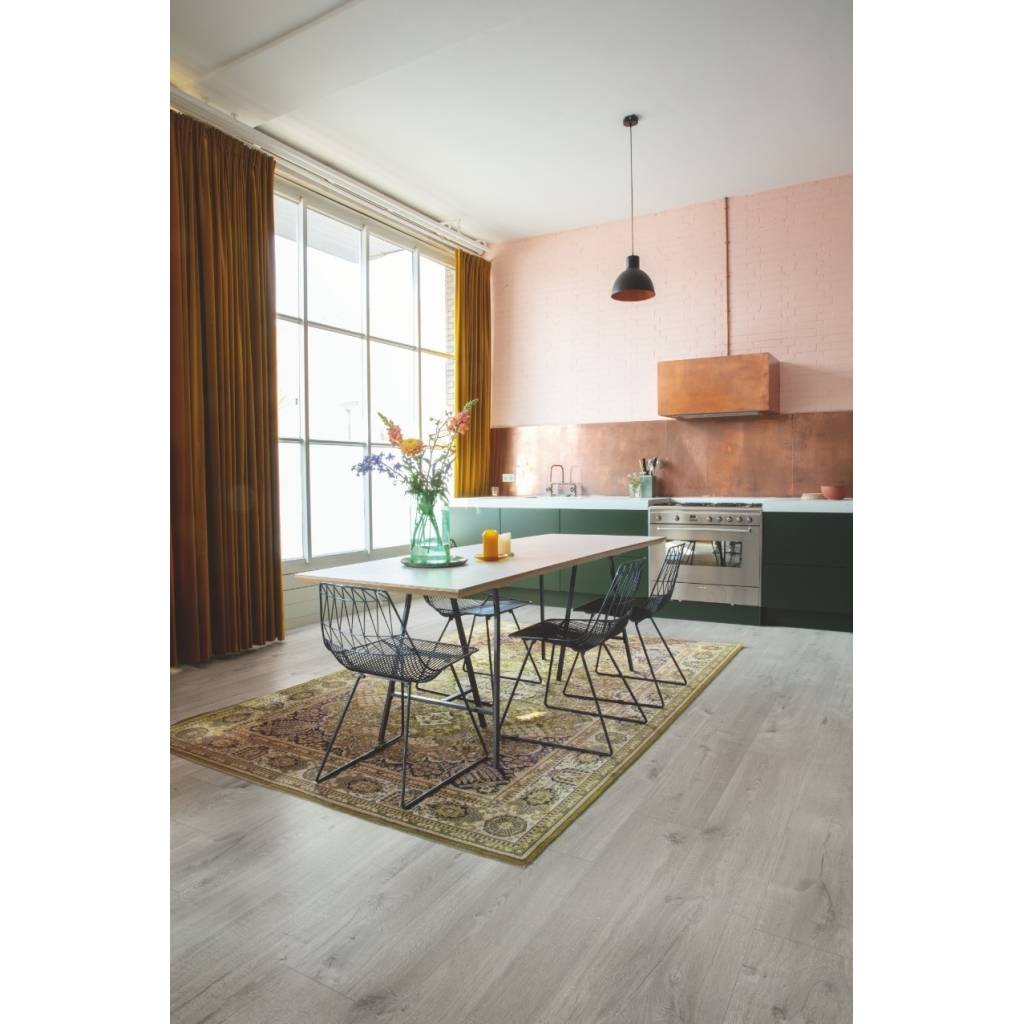 Panele Winylowe LVT Dąb Bawełniany Zimno-szary AVMP40201 Klasa 33 5 mm