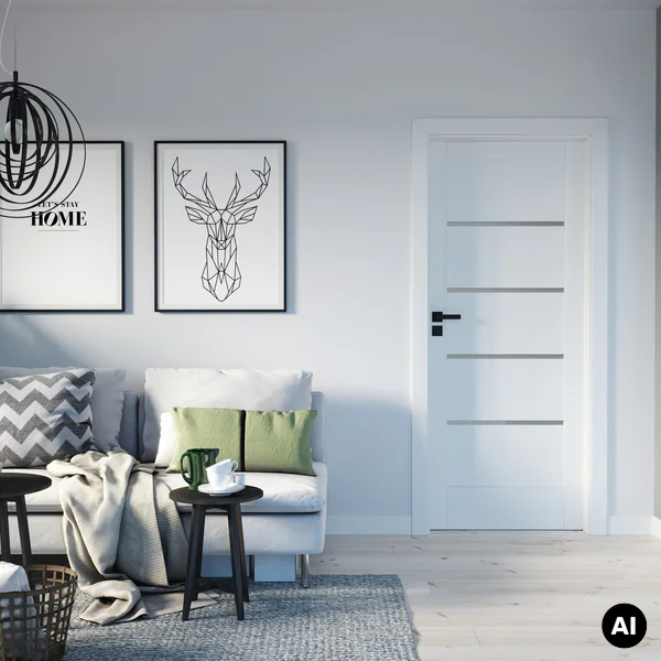 Drzwi Porta VERTE HOME G.4 lewe 80cm przylgowe, SPWHG40L08DB