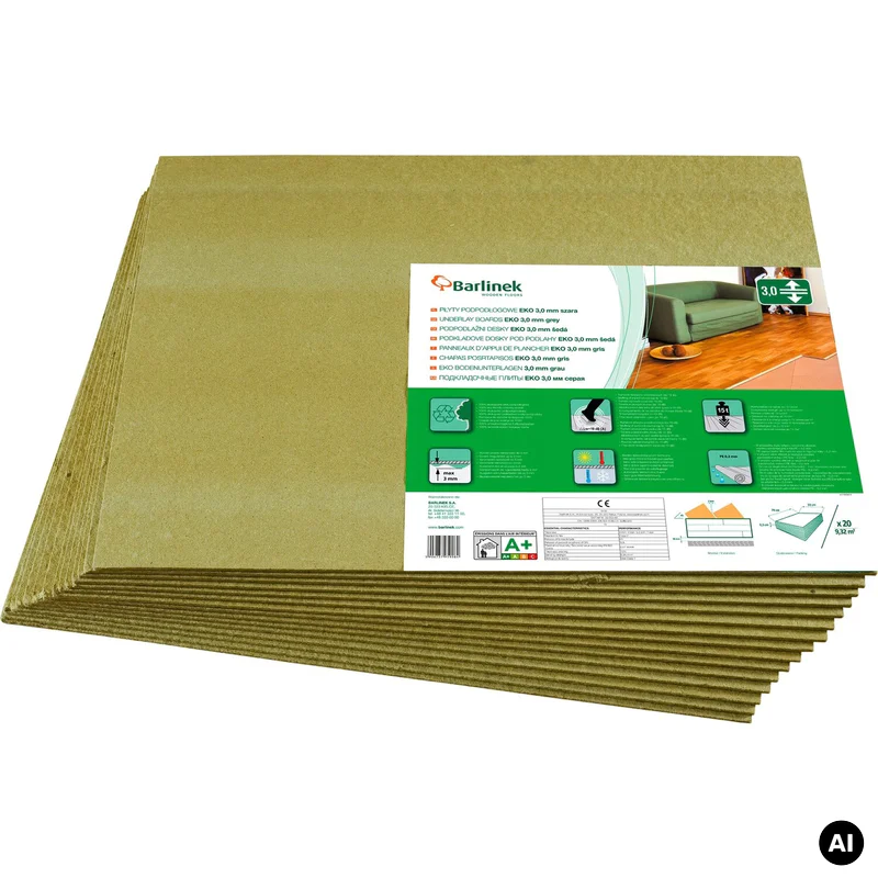 Tani podkład Eko Płyta podpodłogowa ECO 5,5mm, 5906737923
