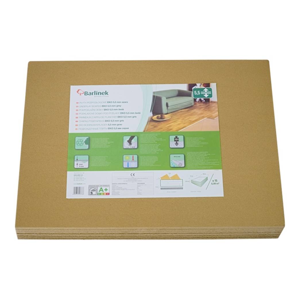 Tani podkład Eko Płyta podpodłogowa ECO 5,5mm, 5906737923788