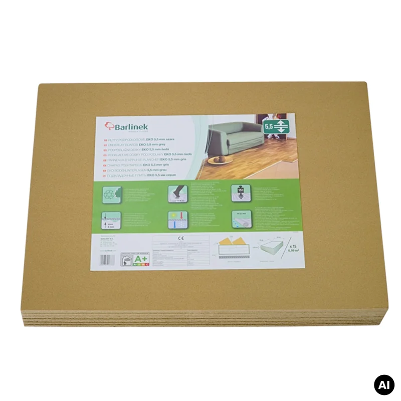 Tani podkład Eko Płyta podpodłogowa ECO 5,5mm, 5906737923