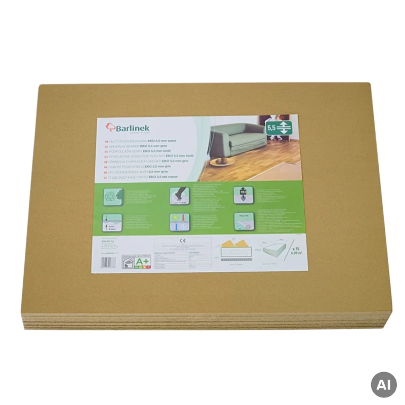 Tani podkład Eko Płyta podpodłogowa ECO 5,5mm, 5906737923