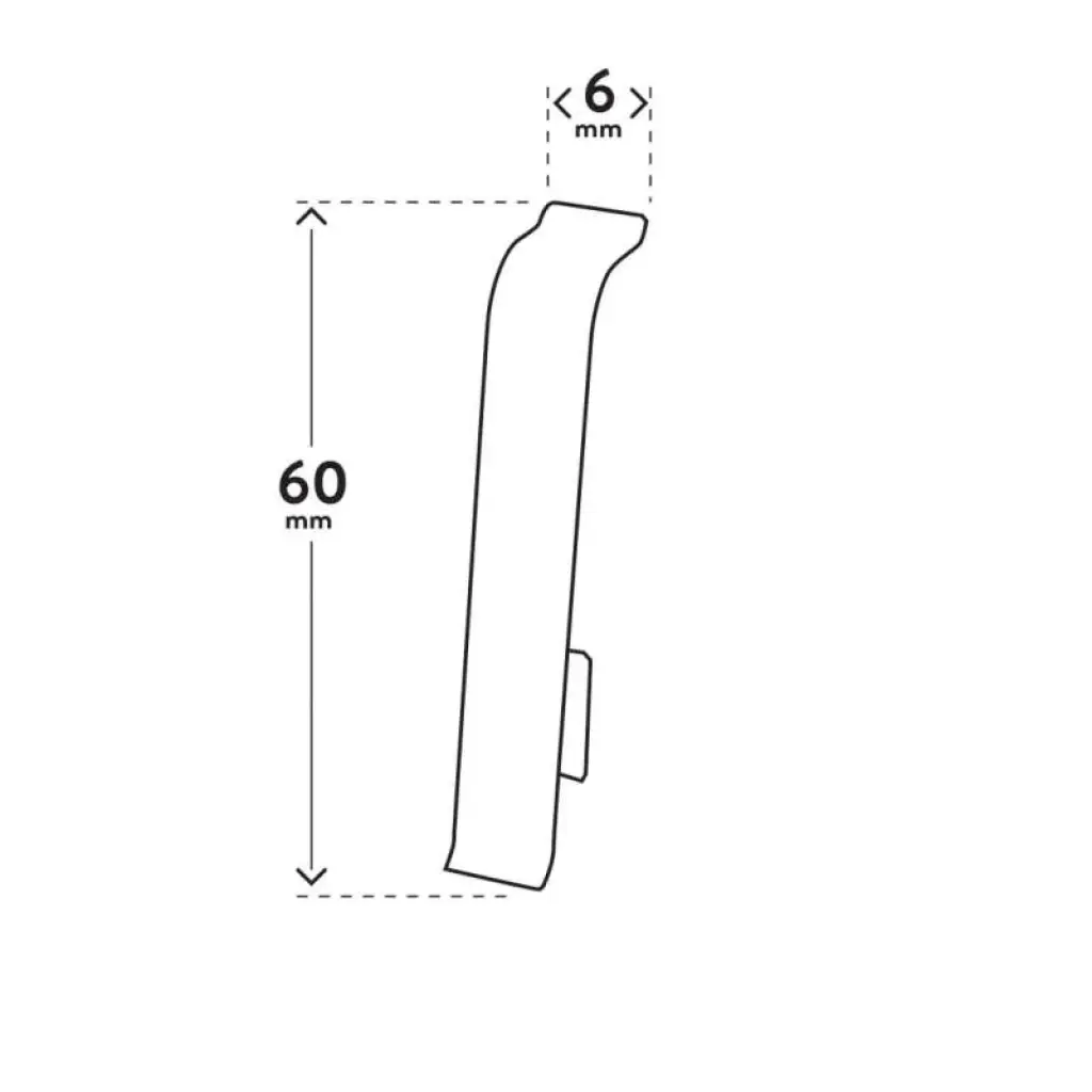 Łącznik VIGO 60 Antracyt, 5905167826188