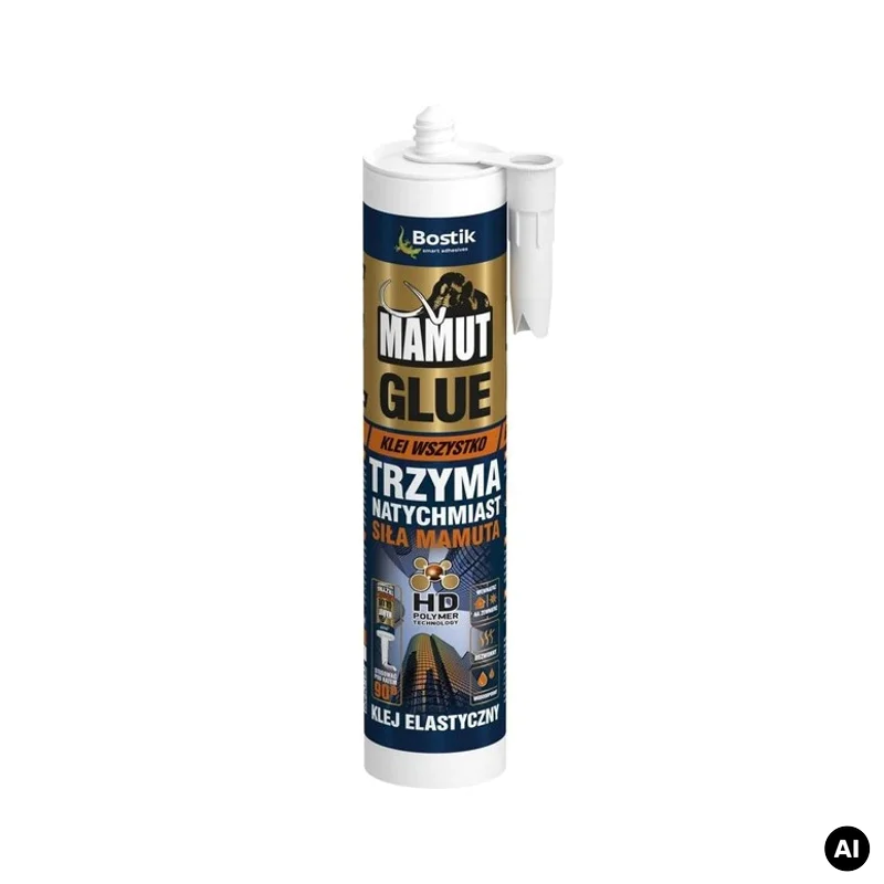 Klej uniwersalny do listew Mamut Glue Biały 290ml 117586