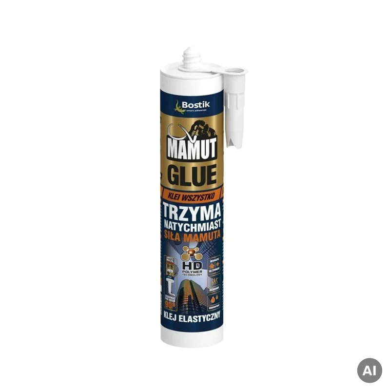 Klej uniwersalny do listew Mamut Glue Biały 290ml 117586